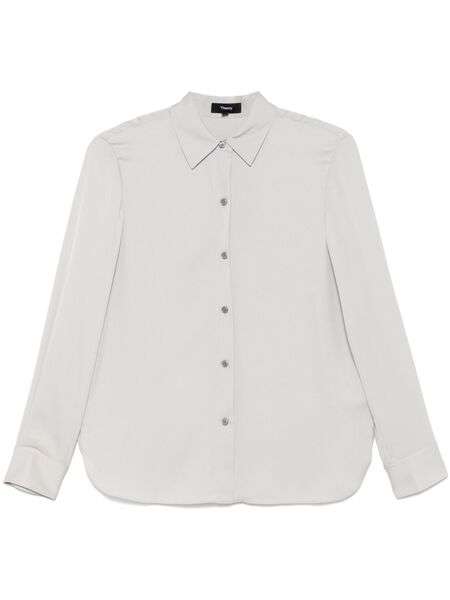  Theory Straight Shirt - Grey 