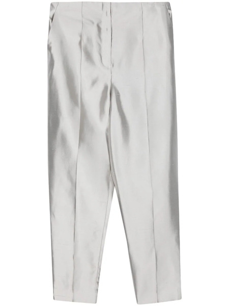  Theory Tapered Cropped Trousers - Grey 