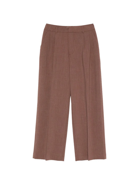  Thestroy Pleated Trousers - Brown 