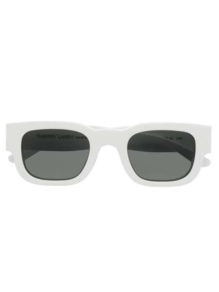  Thierry Lasry Foxxxy Square-frame Sunglasses - White 