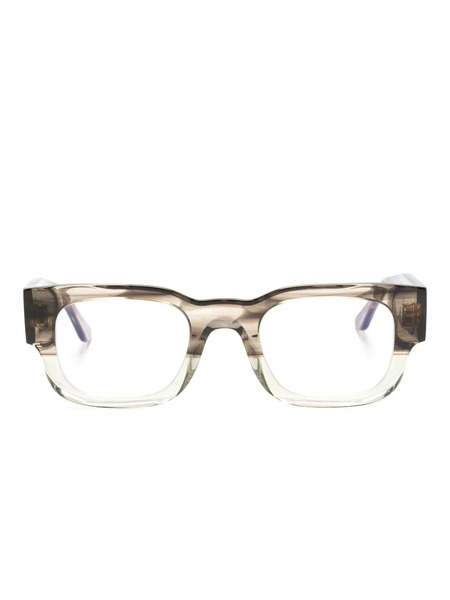  Thierry Lasry Loyalty Square-frame Glasses - Brown 