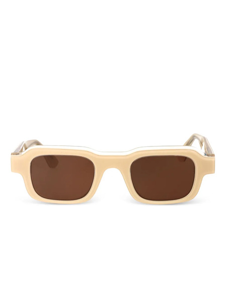  Thierry Lasry Rectangle-frame Sunglasses - Neutrals 