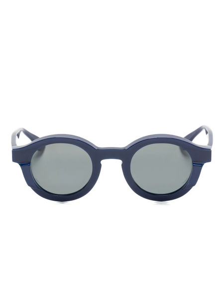  Thierry Lasry Slippery Round-frame Sunglasses - Blue 