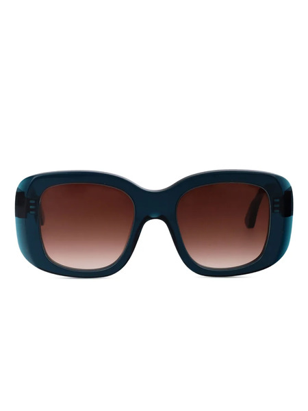  Thierry Lasry Swimmy Rectangle-frame Sunglasses - Green 