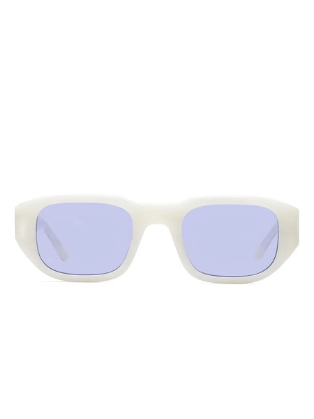  Thierry Lasry Victimy 079 Rectangle-frame Sunglasses - White 