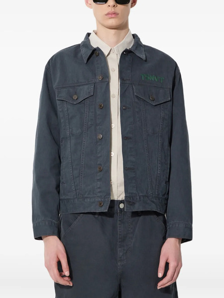  This Is Never That Button Denim Jacket - Grey 