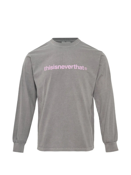  This Is Never That Logo Detail T-shirt - Grey 
