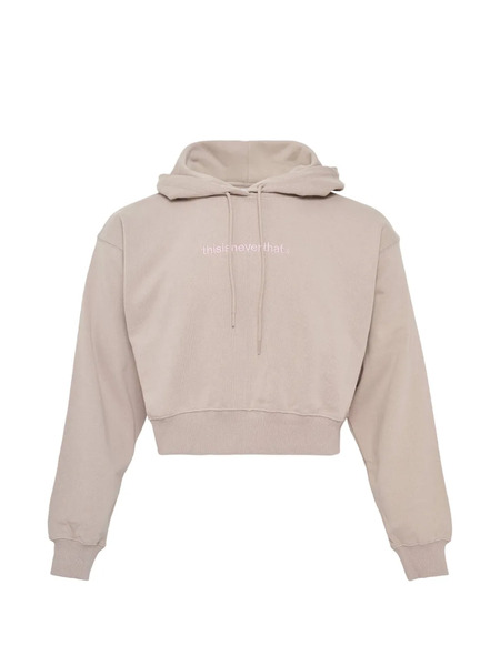  This Is Never That Logo Hoodie - Neutrals 