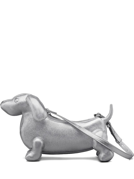  Thom Browne Baby Hector Shoulder Bag - Silver 