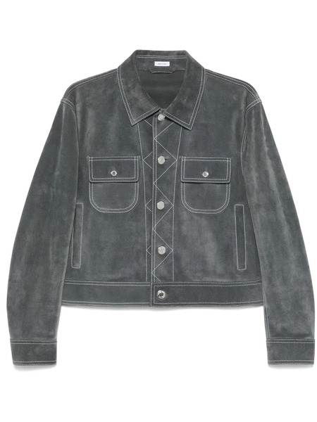  Thom Browne Backstrap Jacket - Grey 