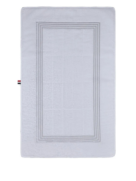  Thom Browne 4-bar Bath Towel (54cm X 87cm) - White 