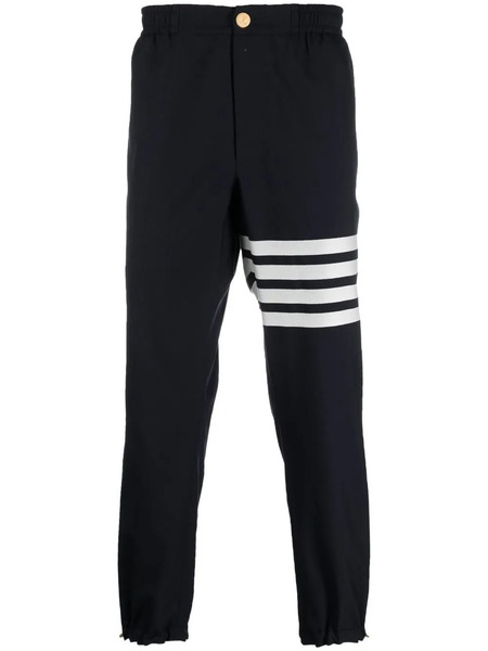  Thom Browne 4-bar Elasticated Ankle Trousers - Blue 