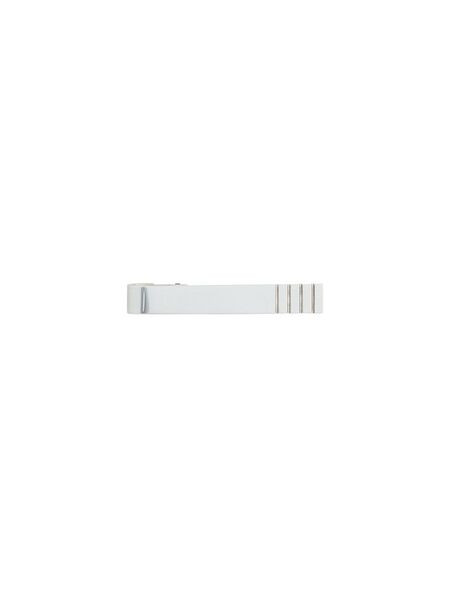  Thom Browne 4-bar Long Tie Bar - Silver 