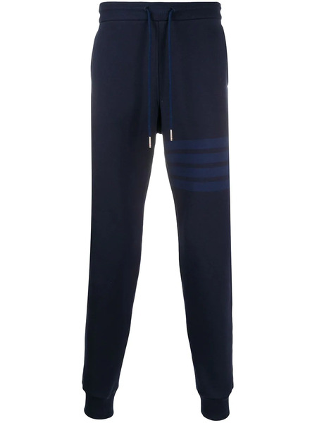  Thom Browne 4-bar Loopback Track Pants - Blue 