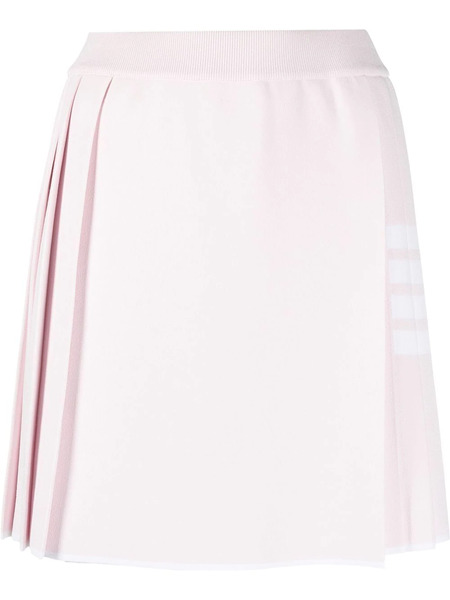  Thom Browne 4-bar Pleated Miniskirt - Pink 