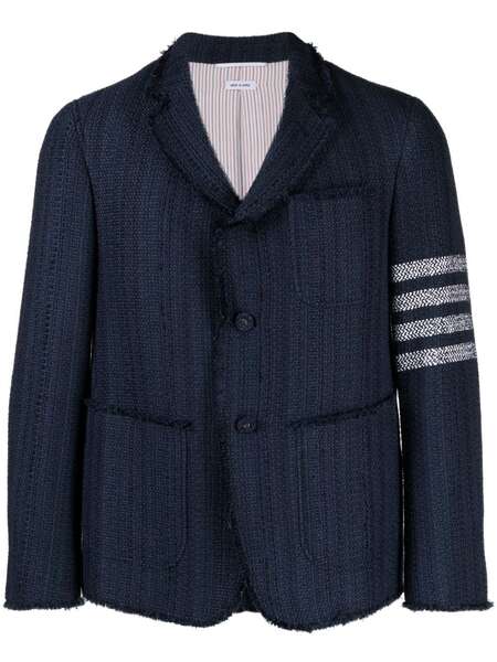  Thom Browne 4-bar Stripe Blazer - Blue 