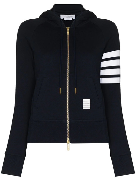  Thom Browne 4-bar Stripe Hoodie - Blue 