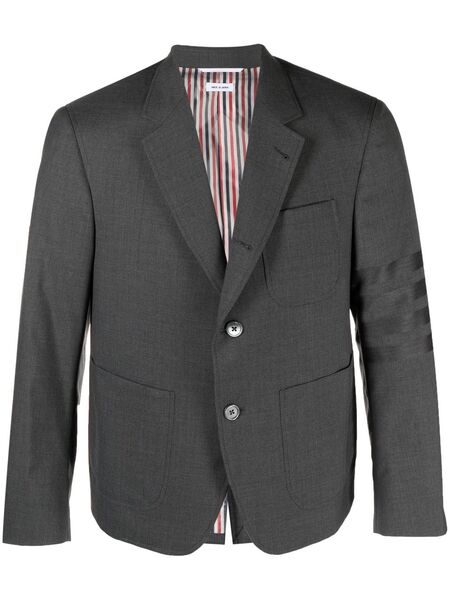  Thom Browne 4-bar Stripe Jacket - Grey 