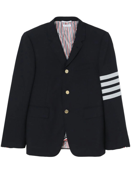 Thom Browne 4-bar Stripe Single-breasted Blazer - Blue 
