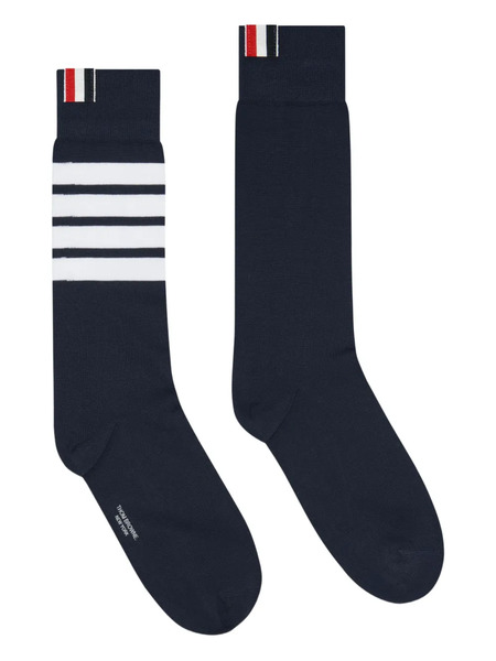  Thom Browne 4-bar Stripe Socks - Black 