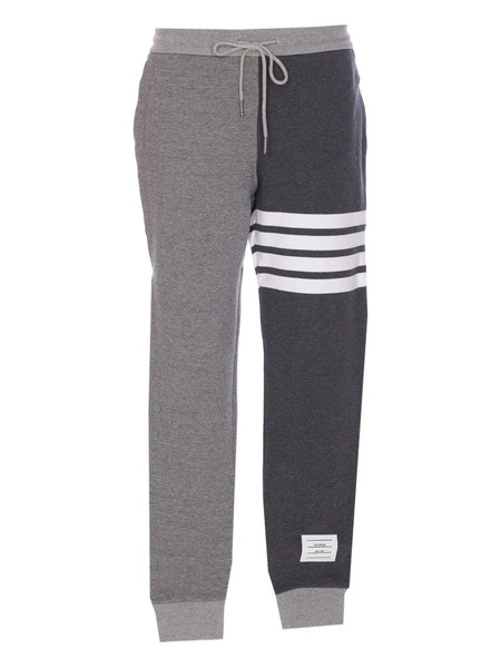  Thom Browne 4-bar Stripe Sweatpants - Grey 