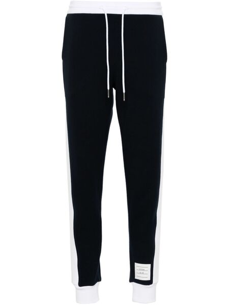  Thom Browne 4 Bar-stripe Track Pants - Blue 