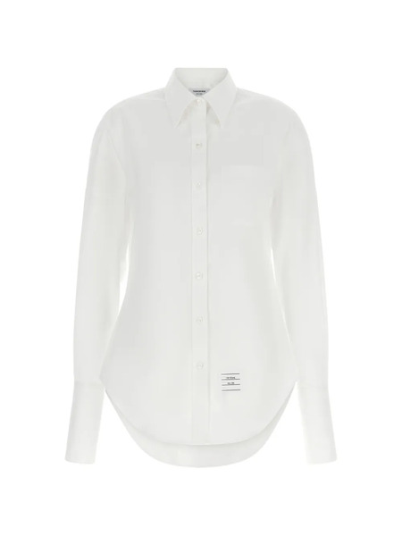  Thom Browne Button Down Pocket Shirt - White 