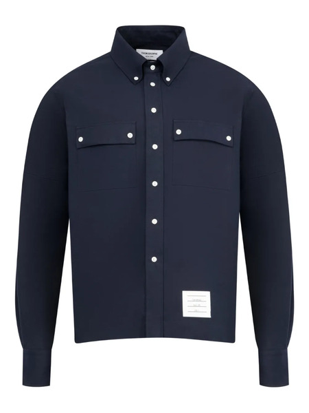  Thom Browne Button-down Shirt - Blue 