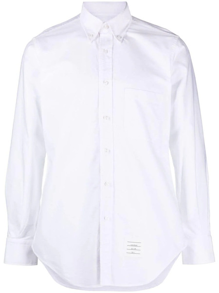  Thom Browne Button-up Cotton Shirt - White 