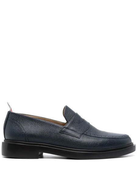  Thom Browne Classic Penny Leather Loafers - Blue 