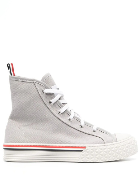  Thom Browne Collegiate High-top Sneakers - Grey 