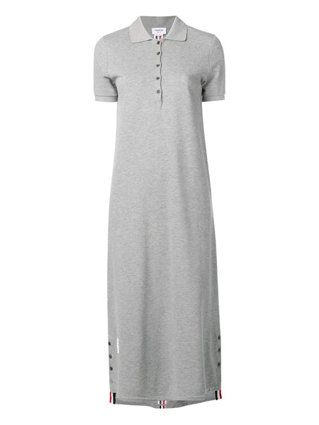  Thom Browne Cotton Dress - Grey 