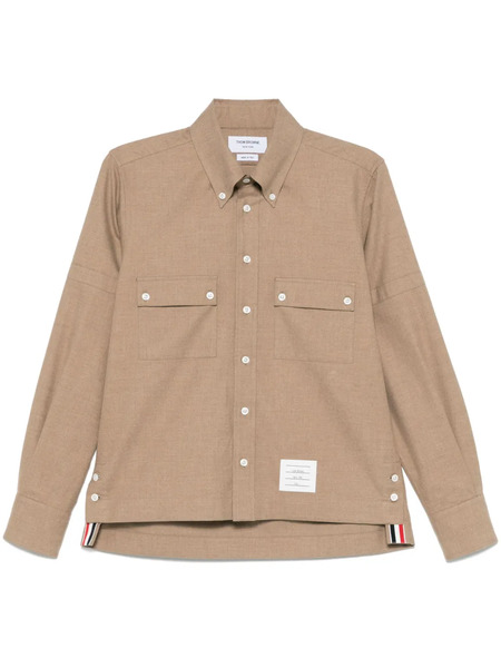  Thom Browne Cotton Flannel Shirt 