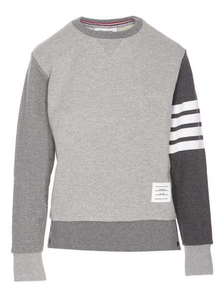  Thom Browne Cotton Sweatshirt - Grey 