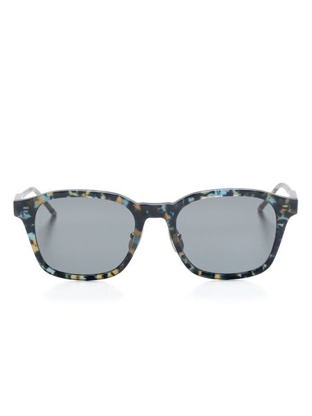  Thom Browne Eyewear Abstract-pattern Sunglasses - Blue 