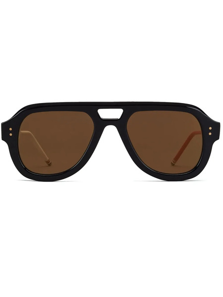  Thom Browne Eyewear Pilot-frame Sunglasses - Blue 