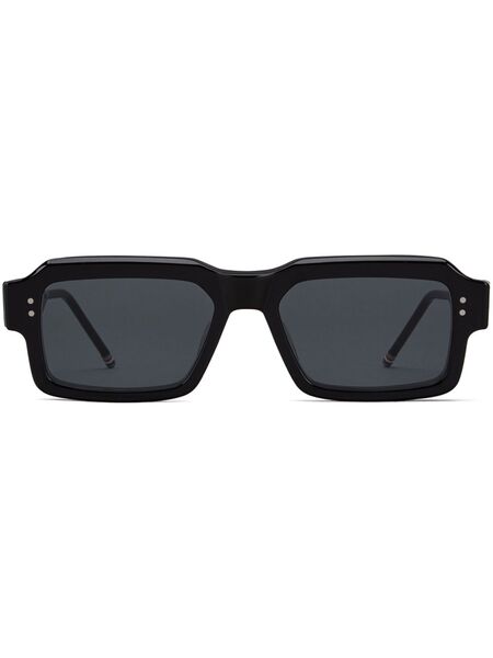  Thom Browne Eyewear Rectangular-frame Sunglasses - Black 