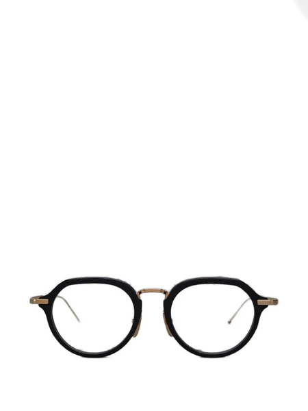  Thom Browne Eyewear Round-frame Glasses - Black 