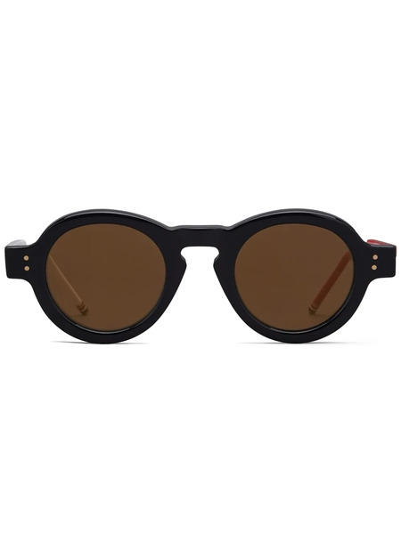  Thom Browne Eyewear Round-frame Sunglasses - Blue 