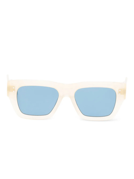 Thom Browne Eyewear Square-frame Sunglasses - Neutrals 