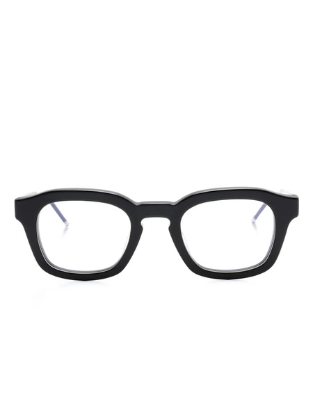  Thom Browne Eyewear Wayfarer-frame Glasses - Black 