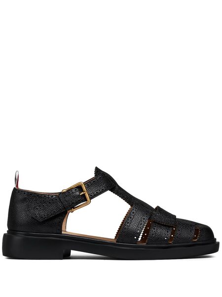  Thom Browne Fisherman Sandals - Black 
