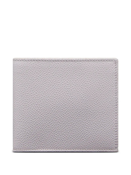  Thom Browne Grained Bi-fold Wallet - White 