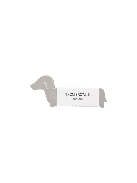  Thom Browne Hector Dog-motif Eraser - Silver 