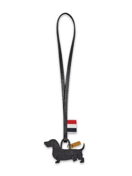  Thom Browne Hector Keyring - Black 
