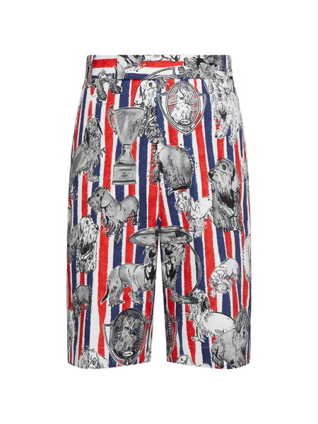  Thom Browne Hector Utility Chino Shorts - White 