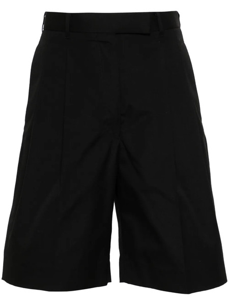  Thom Browne High-waisted Double-pleat Shorts - Black 