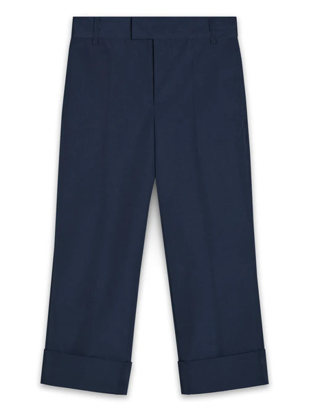  Thom Browne Kids Pressed-crease Trousers - Blue 