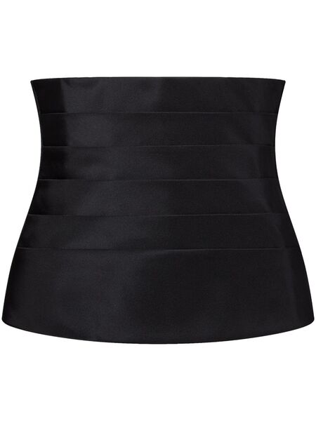  Thom Browne Lace-up Corset - Black 
