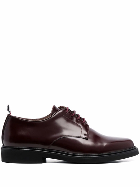  Thom Browne Leather Derby Shoes - Red 
